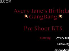 bts of my birthday gangbang warm up