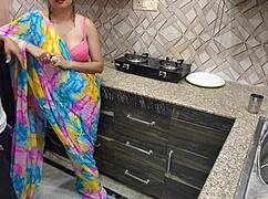 Indian Desi Bhabhi Fucked Hard By Her Devar First Time In Kitchen