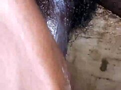 Bigblackie shave and masturbate with my big black dick