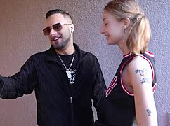 I fuck cute basketball player outside!