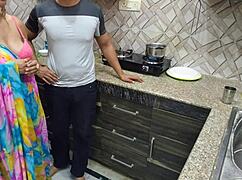 Indian Desi Bhabhi Fucked Hard By Her Devar First Time In Kitchen