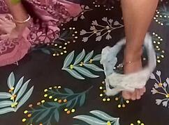 Indian hot girl was fucked in doggy style and close up fucking