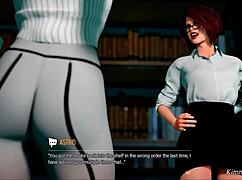 Lora Croft Adventures - Librarians Pussy Shes Not Wearing Panties
