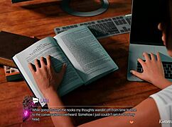 Lora Croft Adventures - Librarians Pussy Shes Not Wearing Panties
