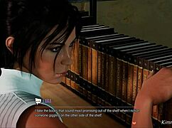 Lora Croft Adventures - Librarians Pussy Shes Not Wearing Panties