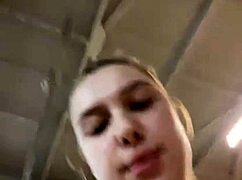 Hard fucking in the gym