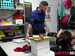 slutty teacher gets her pussy searched and fucked for stealing liftersex