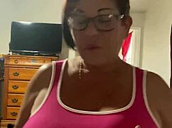 biggest tits get wet during massage