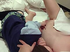 amateur japanese schoolgirl rides for creampie