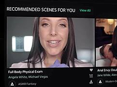 nuru massage teacher savanah storm demonstrates with hard cock