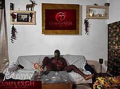 milf next door goes wild in living room