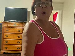 biggest tits get wet during massage