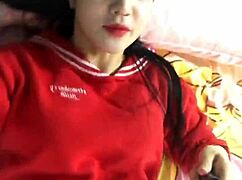 korean beauty in a simple solo scene