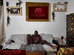 milf next door goes wild in living room