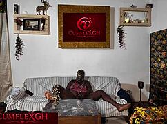 milf next door goes wild in living room