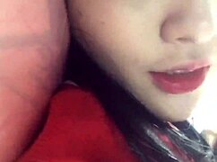 korean beauty in a simple solo scene