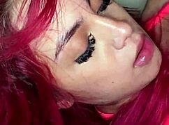 kaeelen garcia is a beautiful redhead and innocent slave