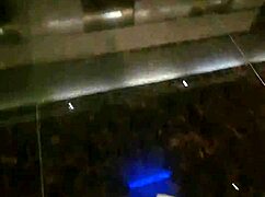 shemale ting xuan pees outdoors in public