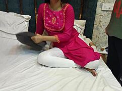 Desisaarabhabhi shares bed with stepbro in hindi
