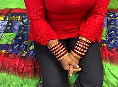 Bua ki ladki gets fucked when home alone in mms