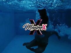 maxine x pulls her dress up 2 fuck herself b4 sucking scotts dick