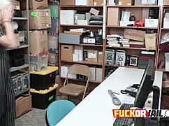 Randy Security Guard Uses Spycam To Record Banging