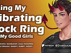 Male Moaning Audio With Vibrating Cock Ring For Women