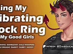 Male Moaning Audio With Vibrating Cock Ring For Women