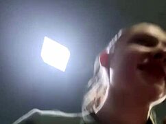 crazy squirting orgasm in public place