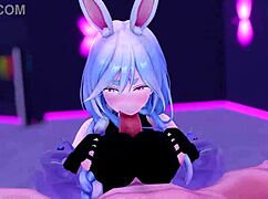 milf enjoys rabbit toy breeding session