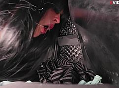 fucking stupid stepmom in the ass when stuck in washing machine