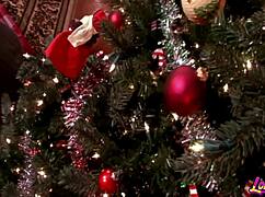 Massive Tits Alexis Silvers Naughty Reward On Christmas Eve