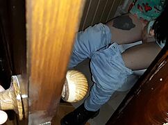 i caught skinny brunette masturbating in public toilet to orgasm