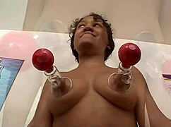 tiny latina teen with big natural boobs at first casting
