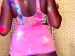 curvy caribbean island girl rapper shakes fat black ass