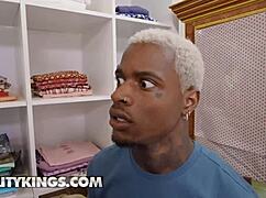 HAZEL GRACE Visits Damions Shop And Soon After They End Up Fucking In The Changing Room