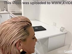 hot busty milf subil arch fucks and sucks getting huge facial