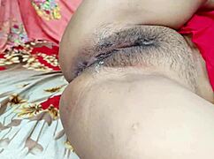 Desi aunty enjoys time with family at home