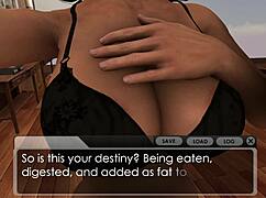 seraphine plays unwilling vore game in apartment novel