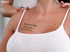 Busty Jennifer Mendez And Rebecca Volpetti Turn Workout Into Lesbo Session Trailer