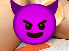miranielt loves stuffing her pussy with this massive dragon dildo toy