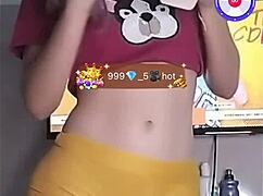cameltoe da novinha live no bigo live