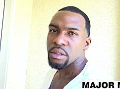 rome major and makayla cox share an interracial scene from behind