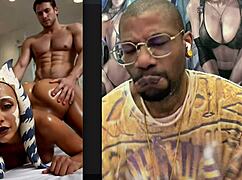 beautiful tight ass teen 18+ drooling in bondage ahsoka getting fucked from behind tight wet bald pussy teen 18+ is being naughty ai generated