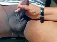 Old Granny In Lingerie She Models That Nice Ass For Me And Then Gives Me A Good Blowjob