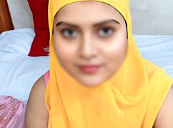 Indian deshi hijabi muslim girl doggy style fucking video