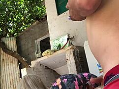 my stepdad switches between my ass and pussy