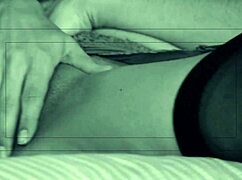 Teen slut fucks a big white cock